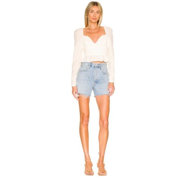FREE PEOPLE Chloe Top In White - Picture 1 of 5